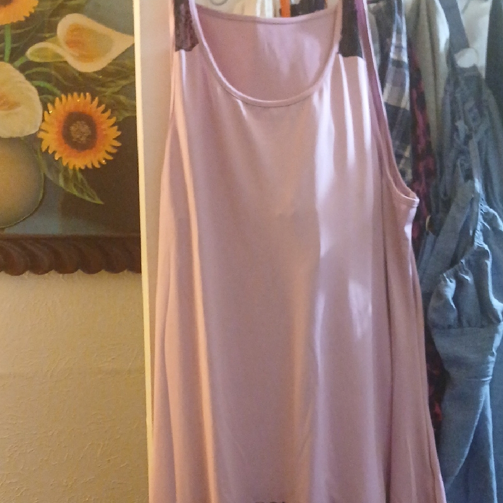 Lavender Sleeveless Top